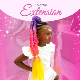 Colorful Hair Extension Add-on