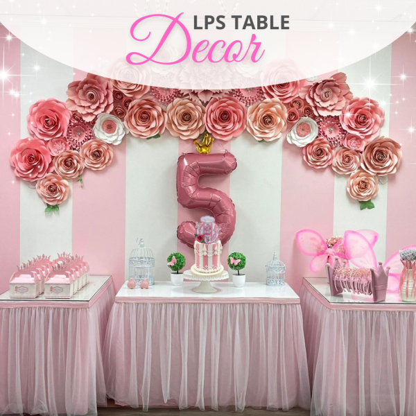 Little Princess Spa Table Decor