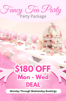 Fancy Tea Party Mon-Wed Deal at Little Princess Spa Hallandale