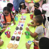 Squish and slime party at Little princess Spa
