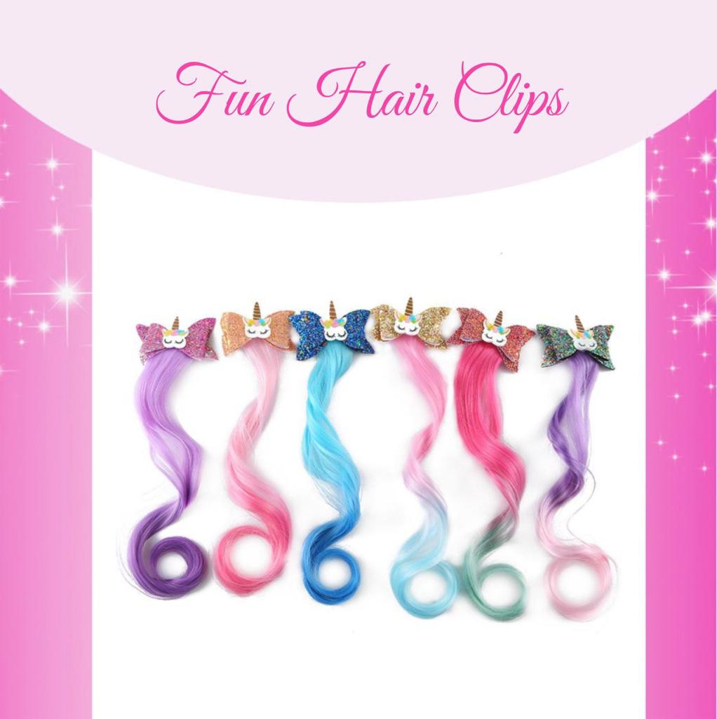 Unicorn Fun Hair Clip (Coming Soon) | Little Princess Spa® Round Rock