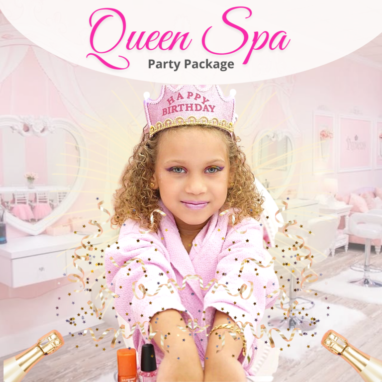 Queen Spa Birthday Party | Little Princess Spa® Tampa