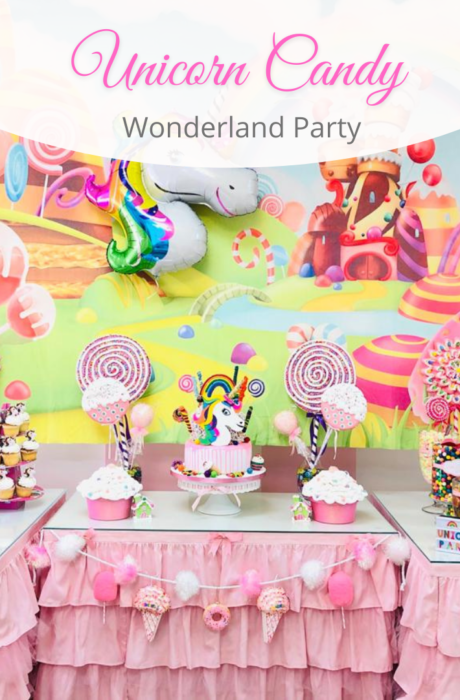 Unicorn Wonderland Party at Little Princess Spa